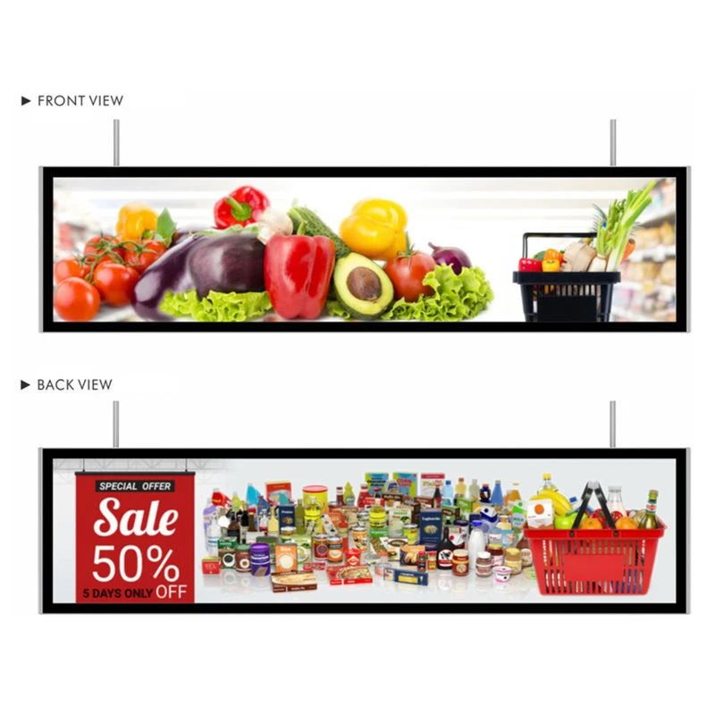 49 Inch Bar Display Digital Signage Display pe theitu te an ni