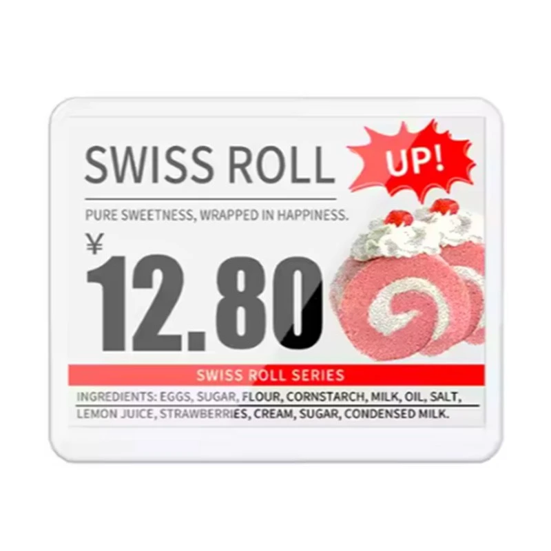 5.8'' E-ink Electronic Shelf Labels - hian NFC & 7-Color LED a support a