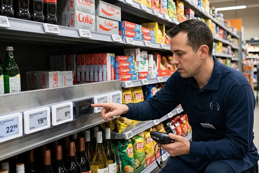 Electronic Shelf Label te hi a update lo em ni? 6 A chhan tlangpui leh Engtin...