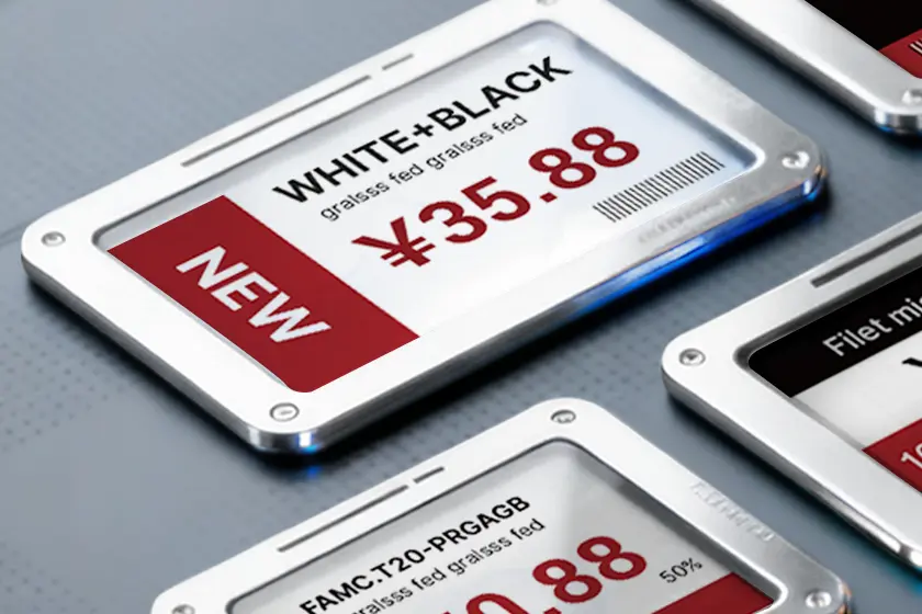 Electronic Shelf Labels: Eng Nge An Nih, An Hnathawh Dan, leh Shoppers Tana A...