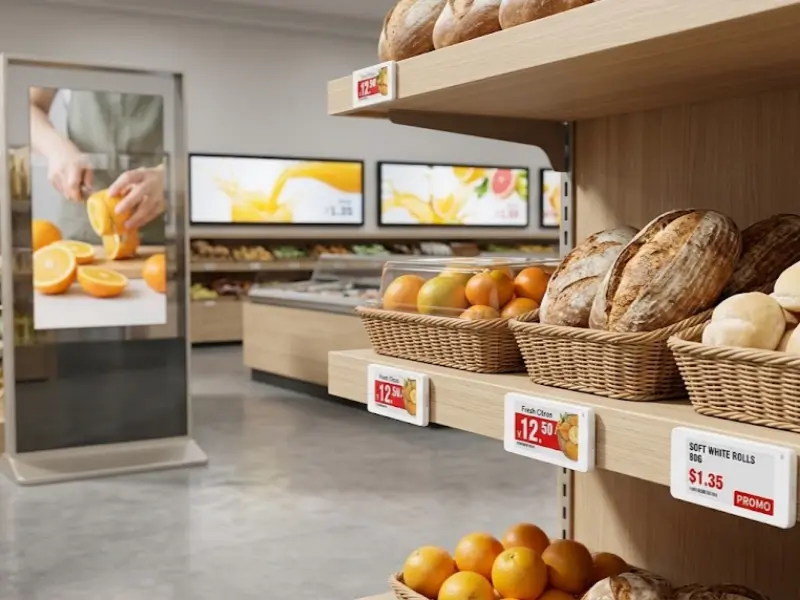 Engvangin nge LEGOYO hi I Electronic Shelf Label siamtu leh Smart Display Sup...