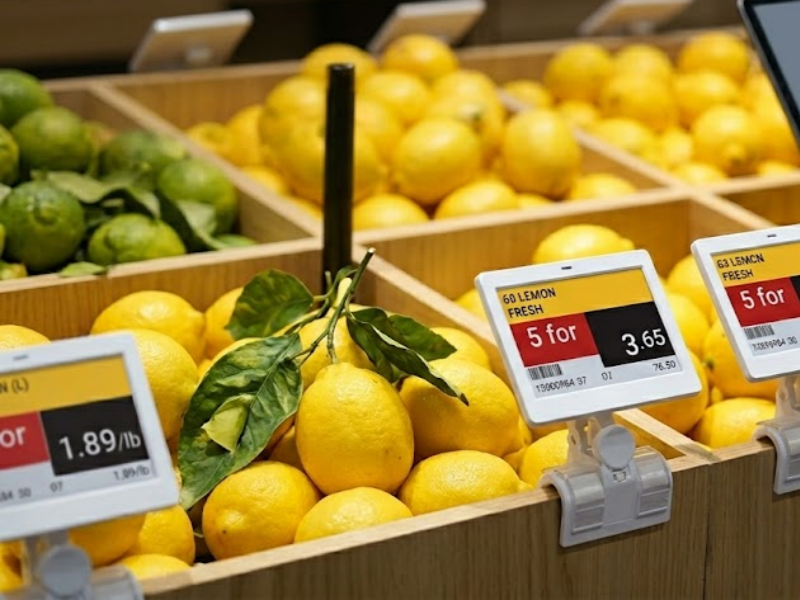 Grocery Store Shelf Labeling System, Pricing Errors tihtlem leh Labor Recovery