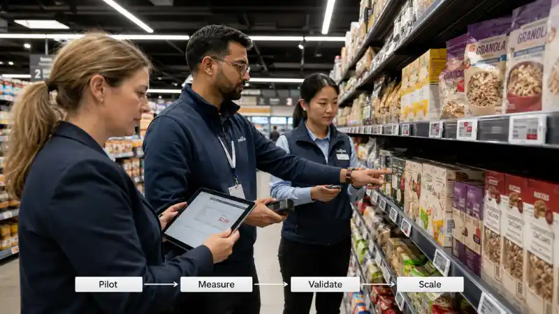 Electronic Shelf Label Pilot Checklist: Chain-Wide Rollout hmaa KPI 12 awm