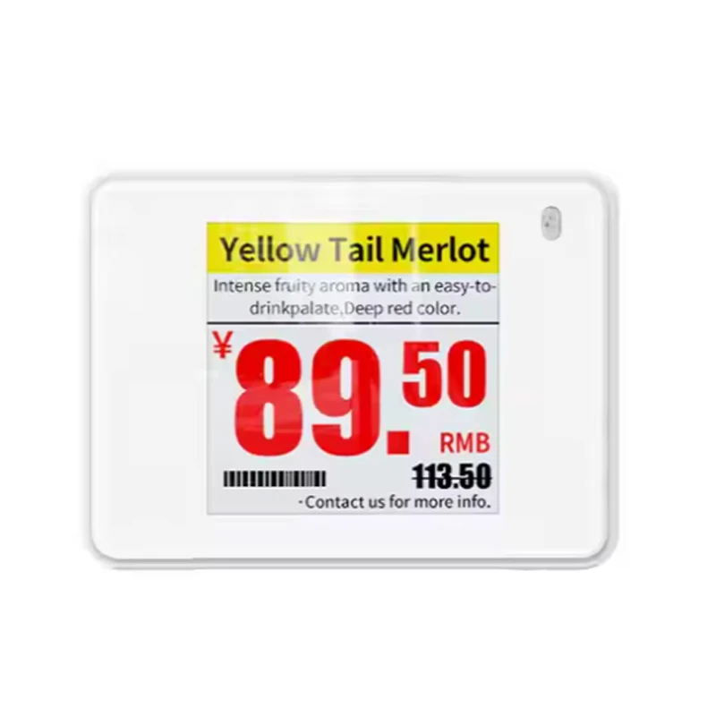 Electronic Shelf Label te a awm bawk